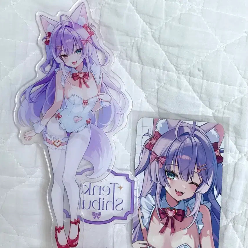[BUNJANG] Stellive Tenko Shibuya Acrylic Stand + Photocard / 스텔라이브 텐코 시부키 아크릴스탠드 + 포토카드