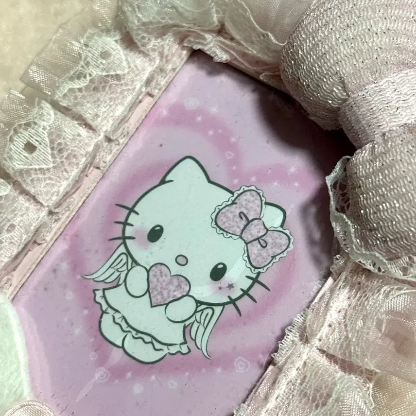 [BUNJANG] Sanrio Angel Kitty Hell Kitty Photocard Holder / 산리오 천사키티 천사 악마 헬로키티 포카 홀더 판매
