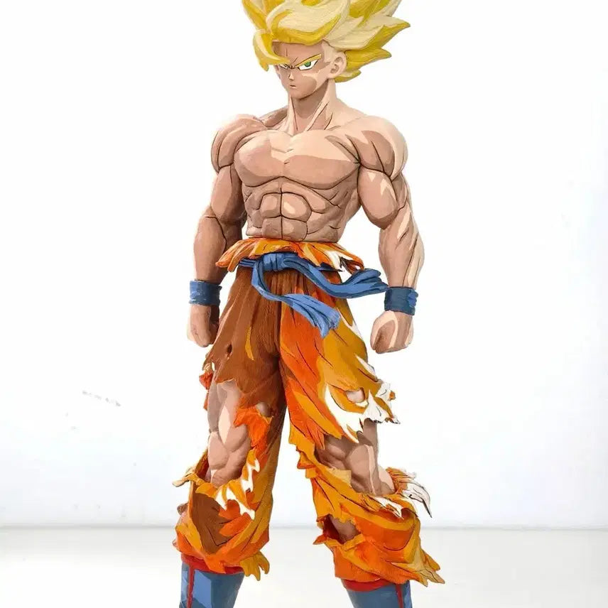 [BUNJANG] Son Goku Repaint Figure / 주말할인) 드래곤볼피규어 손오공리페인트
