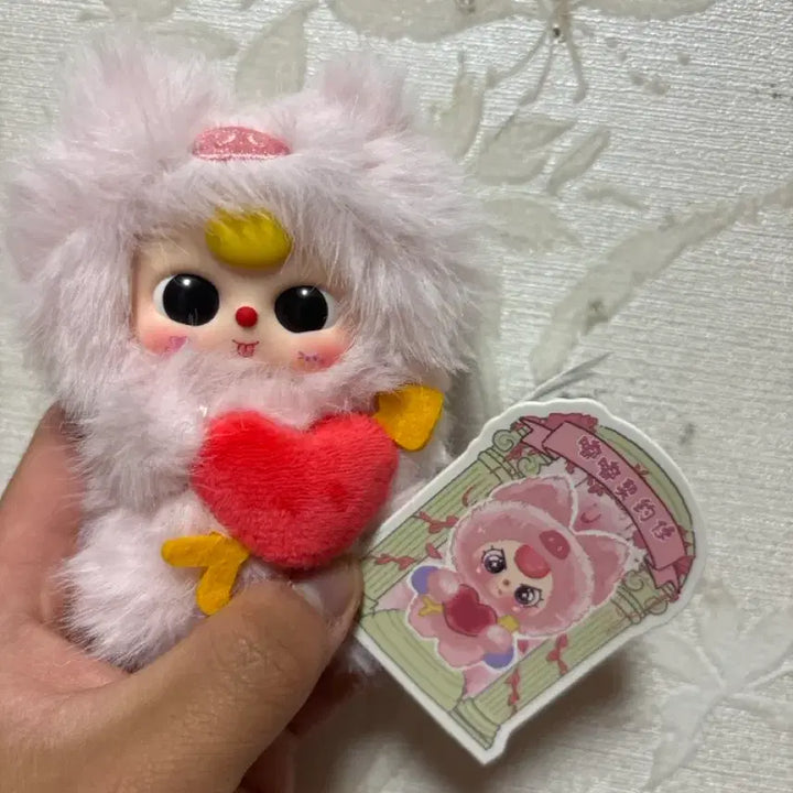 [BUNJANG] Bath Mini Cupid Doll Keyring / 베이비쓰리 미니 큐피드 인형 키링