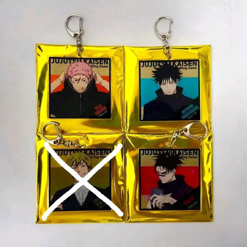[BUNJANG] Jujutsu Kaisen Shibuya Incident Mubic Acrylic Keychain - Yuji Itadori, Megumi Fushiguro, Choso / 주술회전 사멸회유 무빅 아크릴 키링 후시구로 메구미