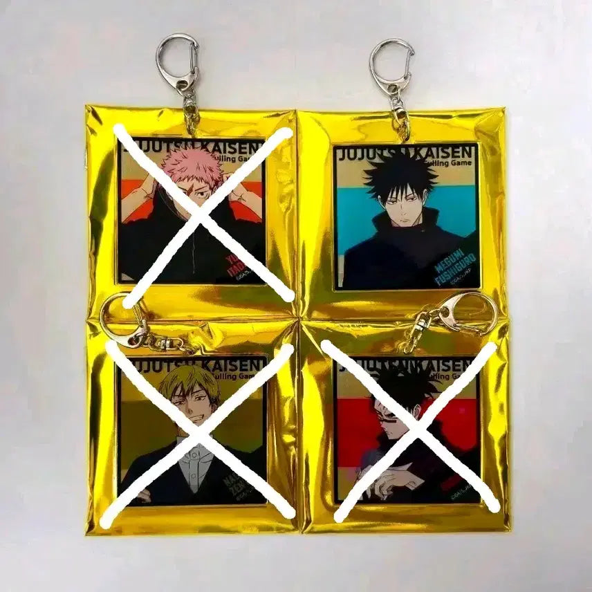 [BUNJANG] Jujutsu Kaisen Shibuya Incident Mubic Acrylic Keychain - Yuji Itadori, Megumi Fushiguro, Choso / 주술회전 사멸회유 무빅 아크릴 키링 후시구로 메구미