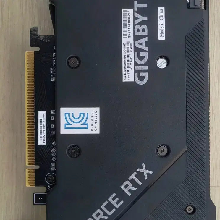 [BUNJANG] Gigabyte GeForce RTX 3060 GAMING OC 8GB Graphics Card / 기가바이트 지포스 RTX 3060 GAMING OC 8G