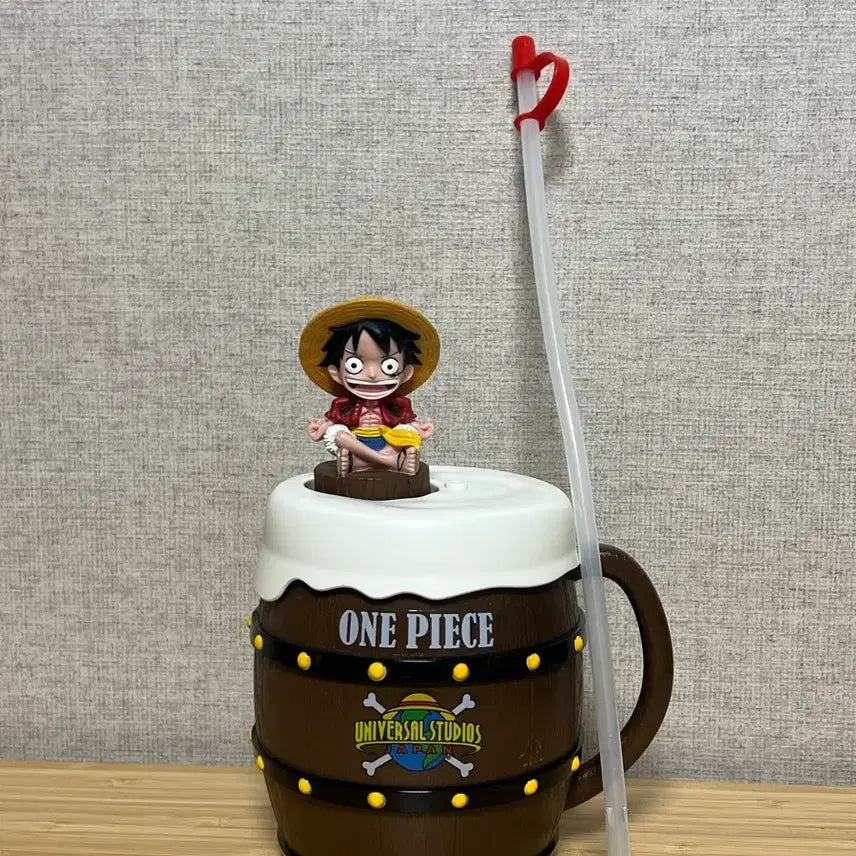 [BUNJANG] One Piece Luffy Universal Studios Japan USJ Luffy Drink Cup Mug / 원피스 루피 유니버셜 스튜디오 재팬 USJ 루피 통 음료컵 머그컵