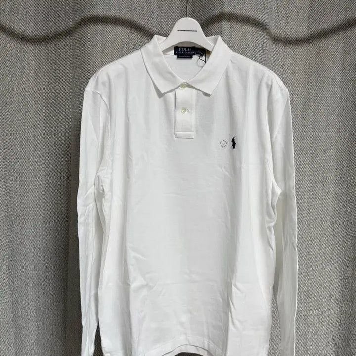 [BUNJANG] Polo Ralph Lauren Custom Slim Fit Mesh Long Sleeve Shirt White L / [L] 폴로 랄프로렌 폴로 롱슬리브 화이트