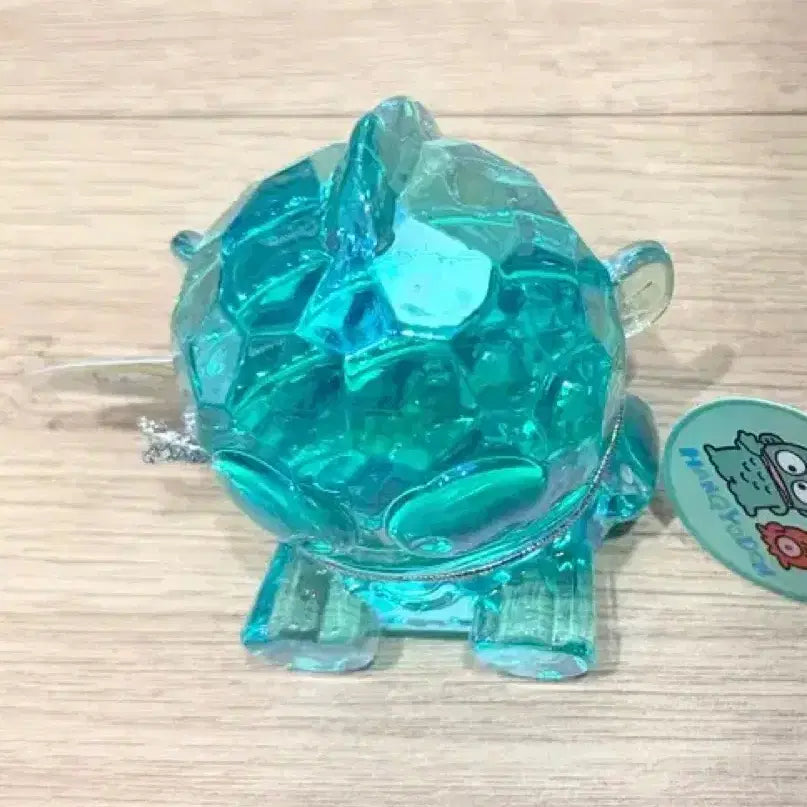 [BUNJANG] Hangyodon Crystal Aurora Emerald Bag Charm / 한교동 크리스탈 오로라