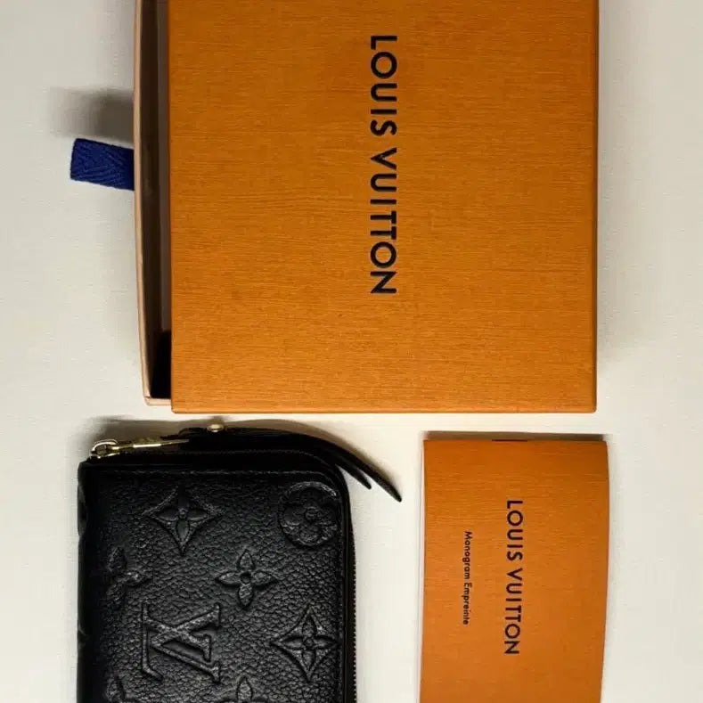 [BUNJANG] Louis Vuitton Zippy Coin Purse Monogram Empreinte Black / 루이비통 지갑 지피 코인 퍼스 모노그램 앙프렝뜨 블랙