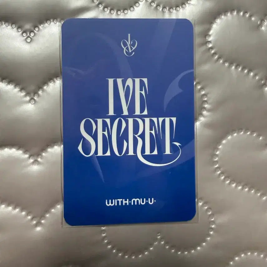 [BUNJANG] IVE Rei Secret Lucky Draw Photocard / 교환 판매 아이브 김지원 리즈 시크릿 럭드 위드뮤 3차