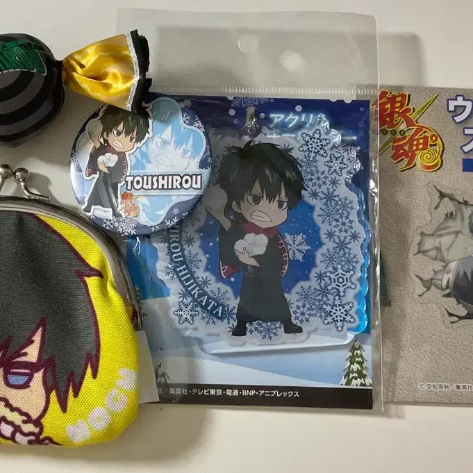 [BUNJANG] Gintama Hijikata Toshiro Gacha Strap Keychain Bundle Set / 일괄) 은혼 히지카타 가챠 스트랩 키링 삼젯 고전 피규어