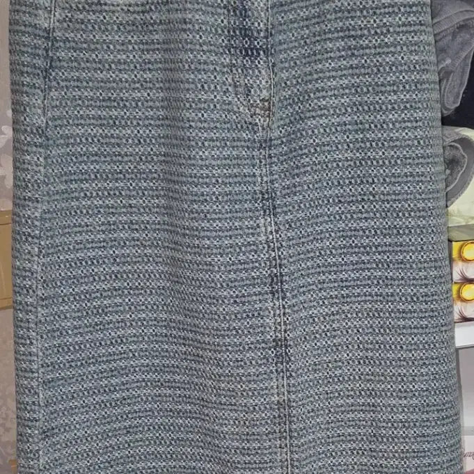 [BUNJANG] Designer Brand Tweed Long Skirt / 명품 브랜드트위드 롱 스커트(새제품입니다)