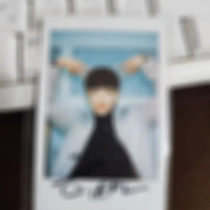 [BUNJANG] ATEEZ Hongjoong Signed Polaroid / 에이티즈 홍중 싸인 폴라