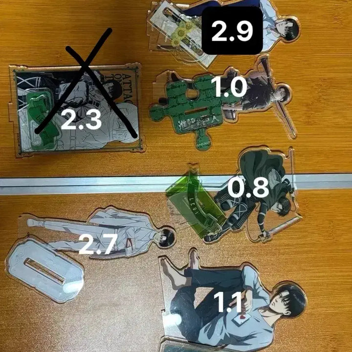 [BUNJANG] Levi Ackerman Acrylic Standee / 리바이 아커만 아크릴 판매글