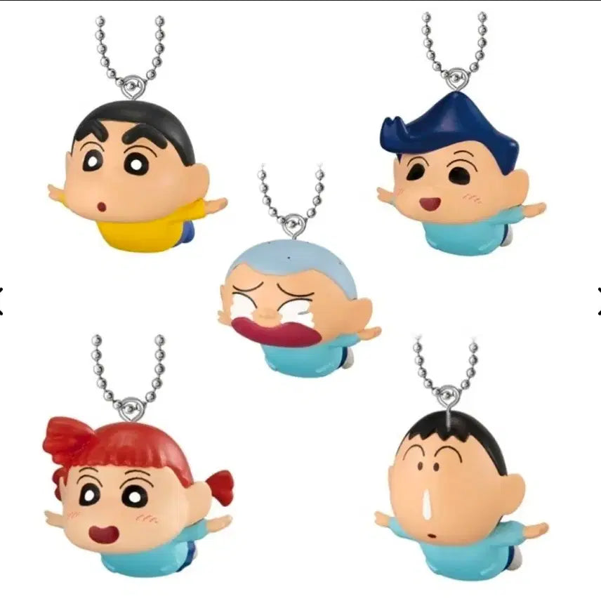 [BUNJANG] Crayon Shin-chan Flying Series &amp; Crayon Series Keychains / 짱구는 못말려 크레파스, 날아라 시리즈 키링