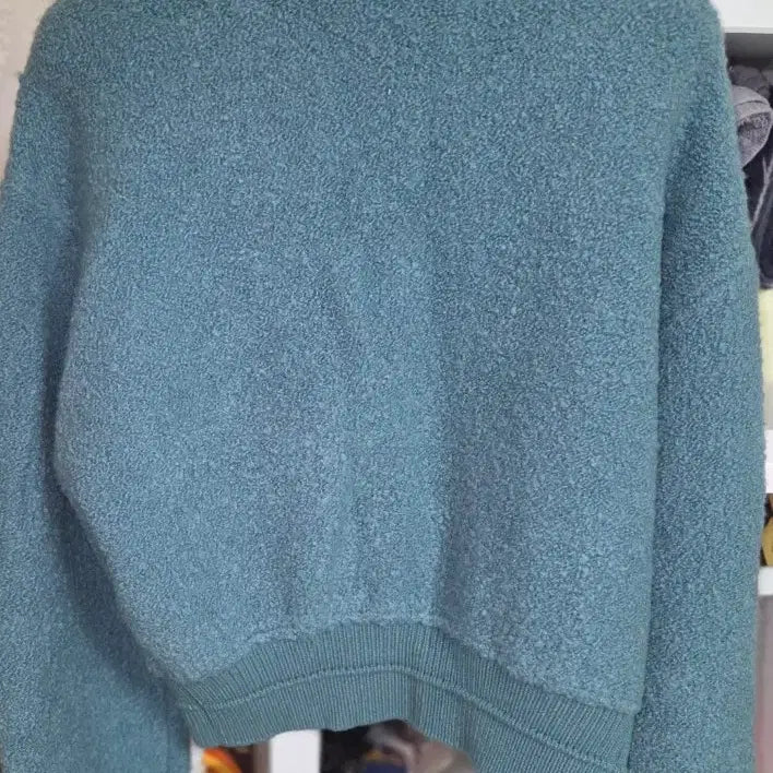 [BUNJANG] Luxury Brand Loose Fit Knit Cardigan - Blue / 고급 브랜드  캐시미어 가디건(새제품입니다)