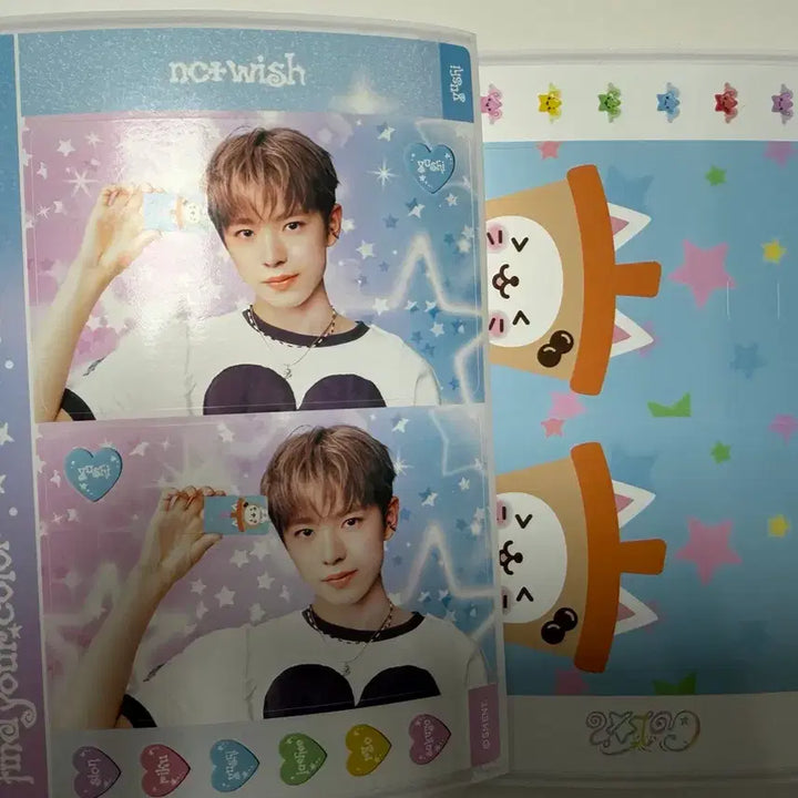[BUNJANG] NCT Wish Yushi Bubble Nyan Card Sticker Bundle Set / 앤시티위시 유우시 버블냥 카드스티커 일괄양도