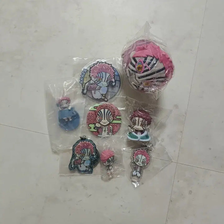 [BUNJANG] Demon Slayer Akaza Bundle Set / 귀멸의칼날 아카자 굿즈 일괄