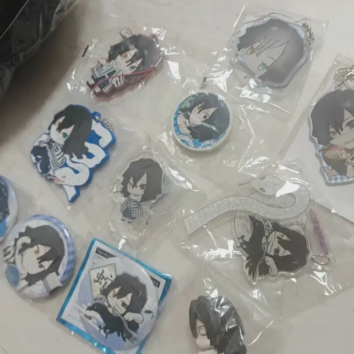 [BUNJANG] Demon Slayer Obanai Iguro Bundle Set / 귀멸의칼날 이구로 굿즈 일괄