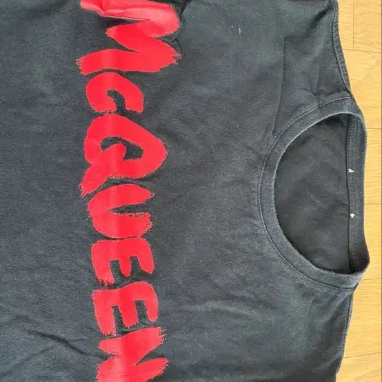 [BUNJANG] Alexander McQueen Red Logo T-Shirt / 알랙산더 맥퀸 레드로고 L