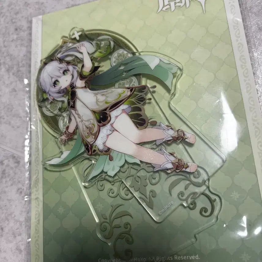 [BUNJANG] Genshin Impact Kaffe Nahida Acrylic Standee (Sealed) / 원신카페 쿠지 나히다 아크릴 미개봉 새상품