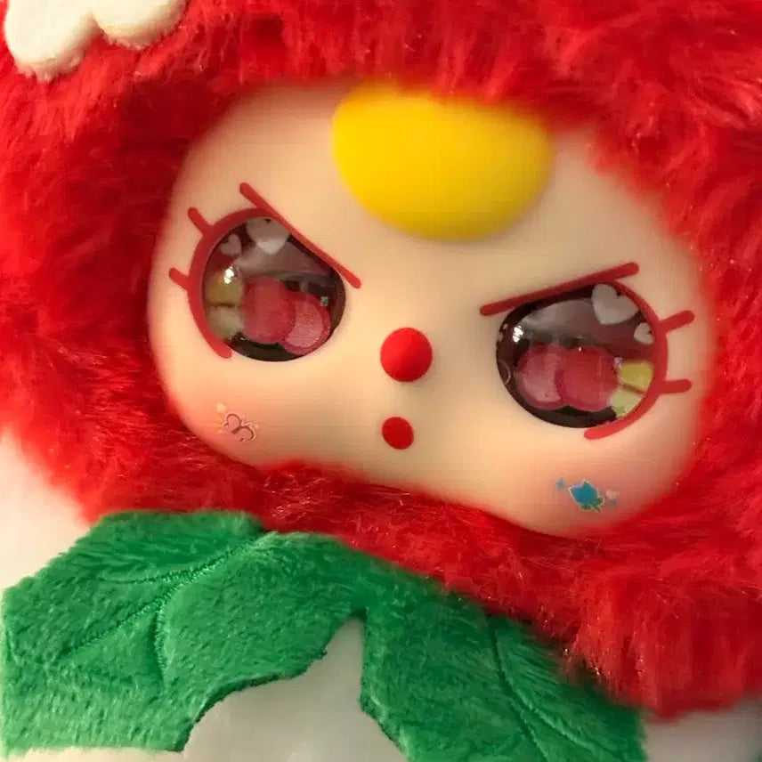 [BUNJANG] Babysri Spring Strawberry Doll (Pink Ara) / 베이비쓰리 봄 딸기 예쁜눈 핑크아라 박스없음