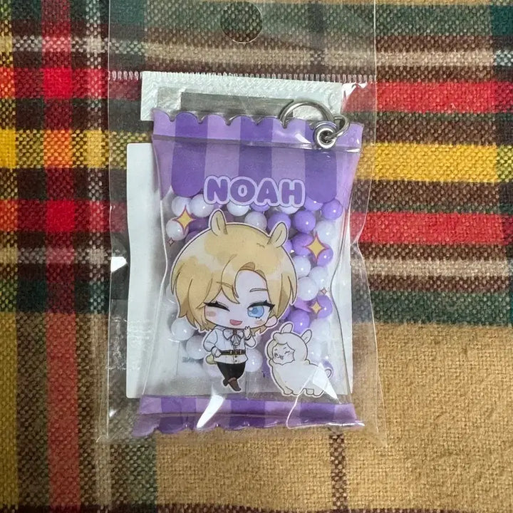 [BUNJANG] PLAVE Aniple Plus Collaboration Glass Bead Keychain (Yesjun, Noah, Bamby, Eunho, Hamin) - Sealed / 플레이브 애니플러스 콜라보 구슬 키홀더 미개봉(예준노아밤비은호하민)