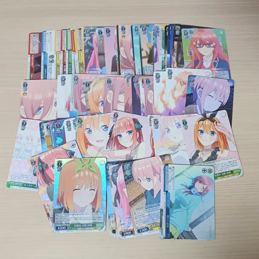 [BUNJANG] The Quintessential Quintuplets Weiss Schwarz Card Bundle Set / 오등분의신부 5등분의신부 바이스슈발츠 카드 일괄2
