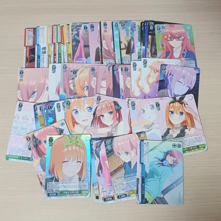 [BUNJANG] The Quintessential Quintuplets Weiss Schwarz Card Bundle Set / 오등분의신부 5등분의신부 바이스슈발츠 카드 일괄2