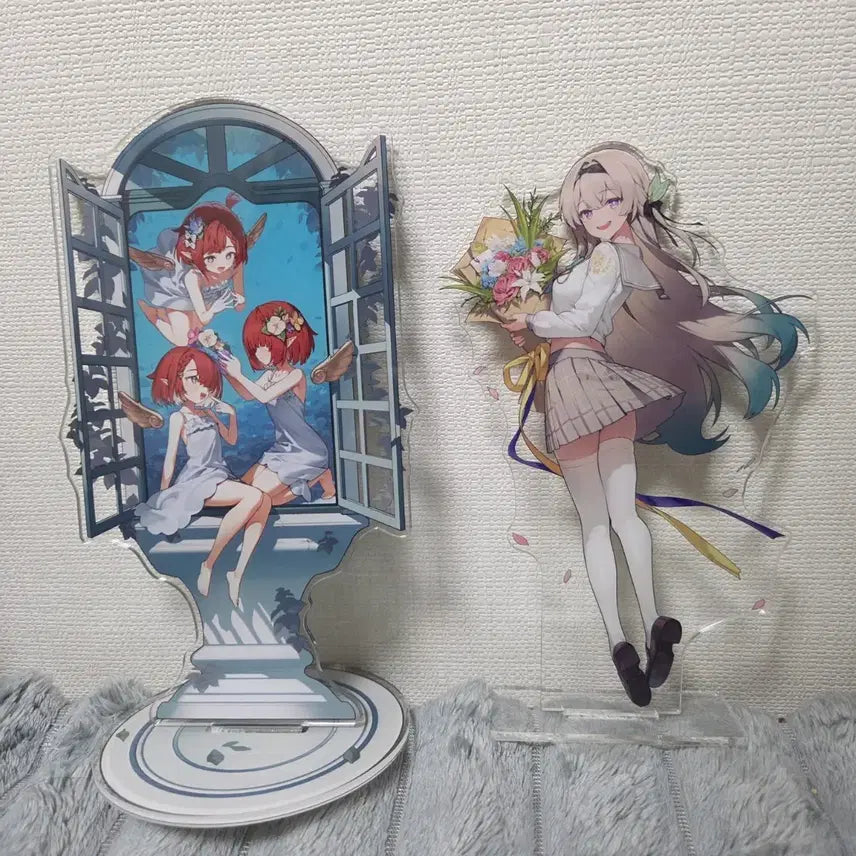 [BUNJANG] Honkai: Star Rail Trivy &amp; Bandai Large Acrylic Standee / 붕괴 스타레일 붕스 트리비, 반디 아크릴 스탠드