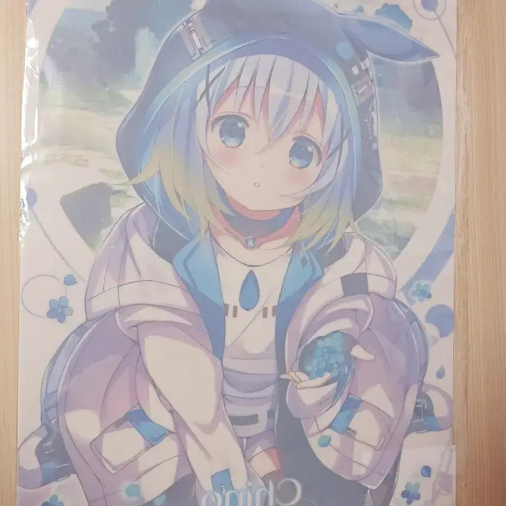 [BUNJANG] Is the Order a Rabbit? Chino Clear Poster (Sealed) / 주문은 토끼입니까? 치노 클리어포스터 미개봉