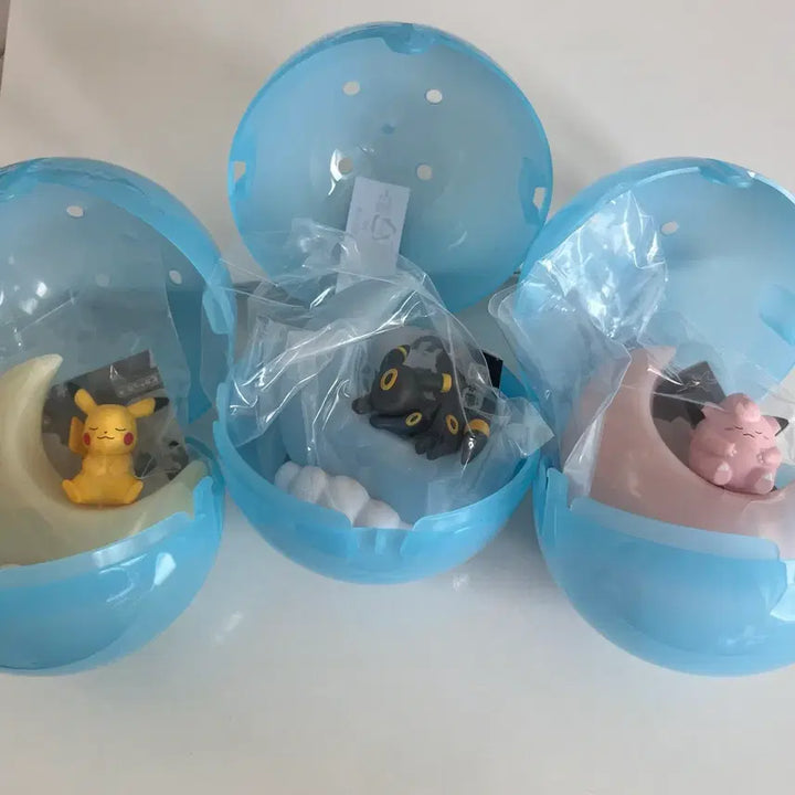 [BUNJANG] Pokemon Moonlight Mood Lamp Gacha Bundle Set / 포켓몬 문라이트 무드등 가챠 일괄