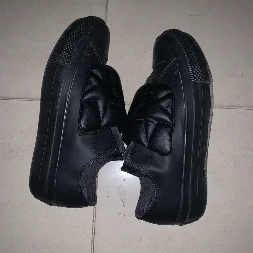 [BUNJANG] Converse All Star Platform Puff Belt Ox Black / 컨버스 올스타 플랫폼 퍼프벨트 옥스 블랙 250