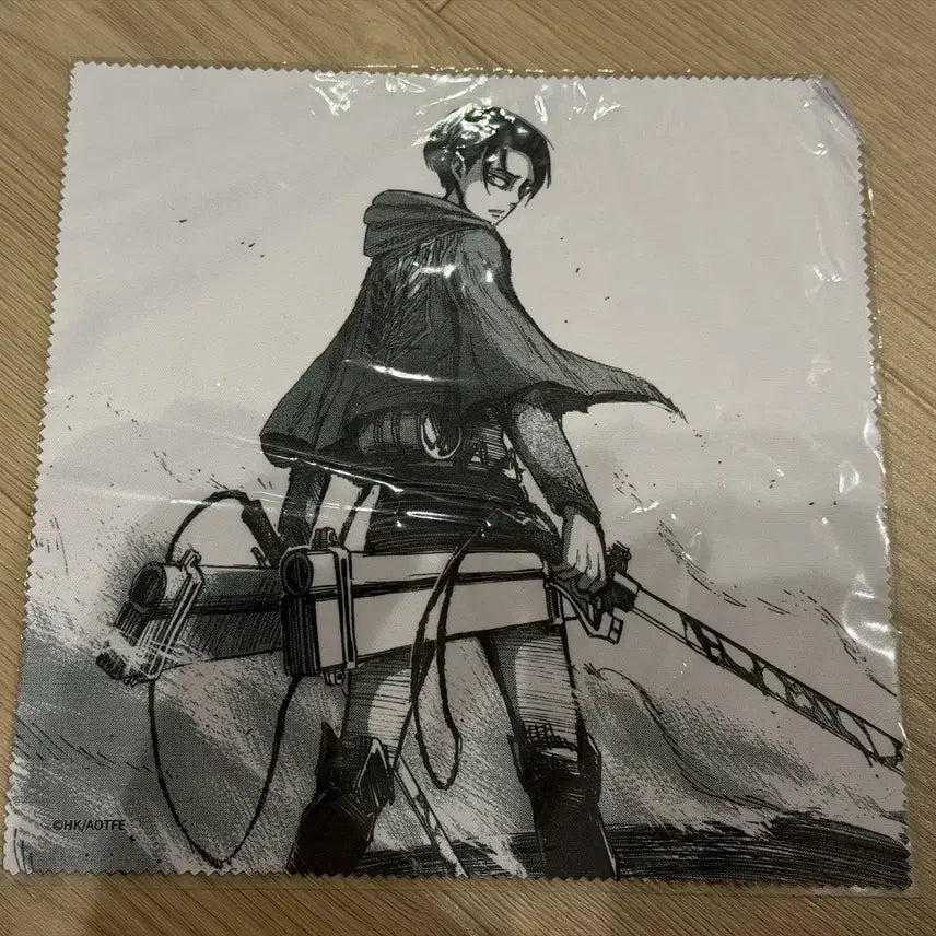 [BUNJANG] Attack on Titan Levi Eyeglass Cleaner / 진격의 거인 리바이 안경닦이 새상품