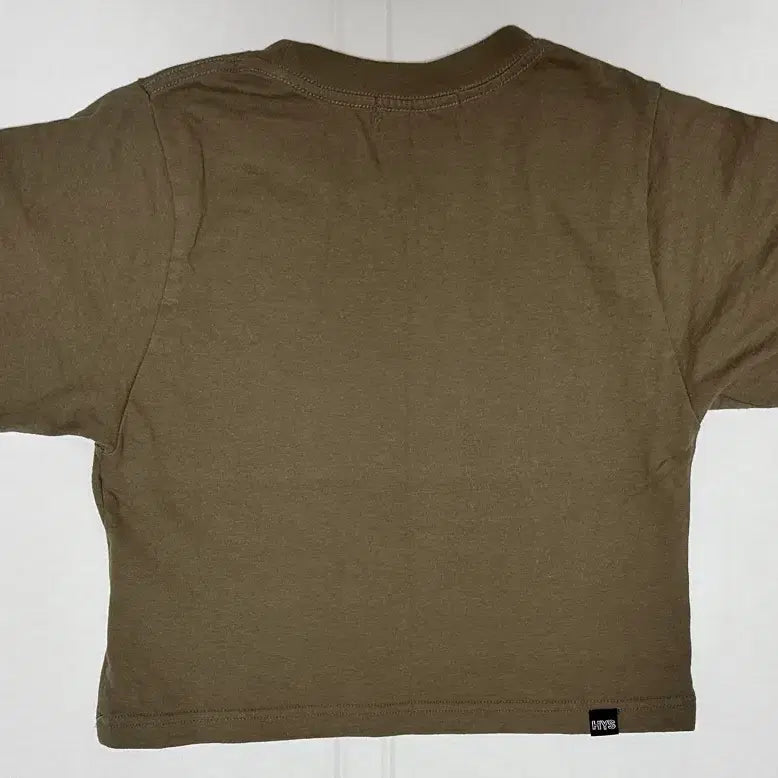 [BUNJANG] Hysteric Glamour Hysteric Groovies Short T-Shirt (Khaki) / F) (W) 히스테릭 글래머 히스테릭 그루피스 숏 티셔츠 카키