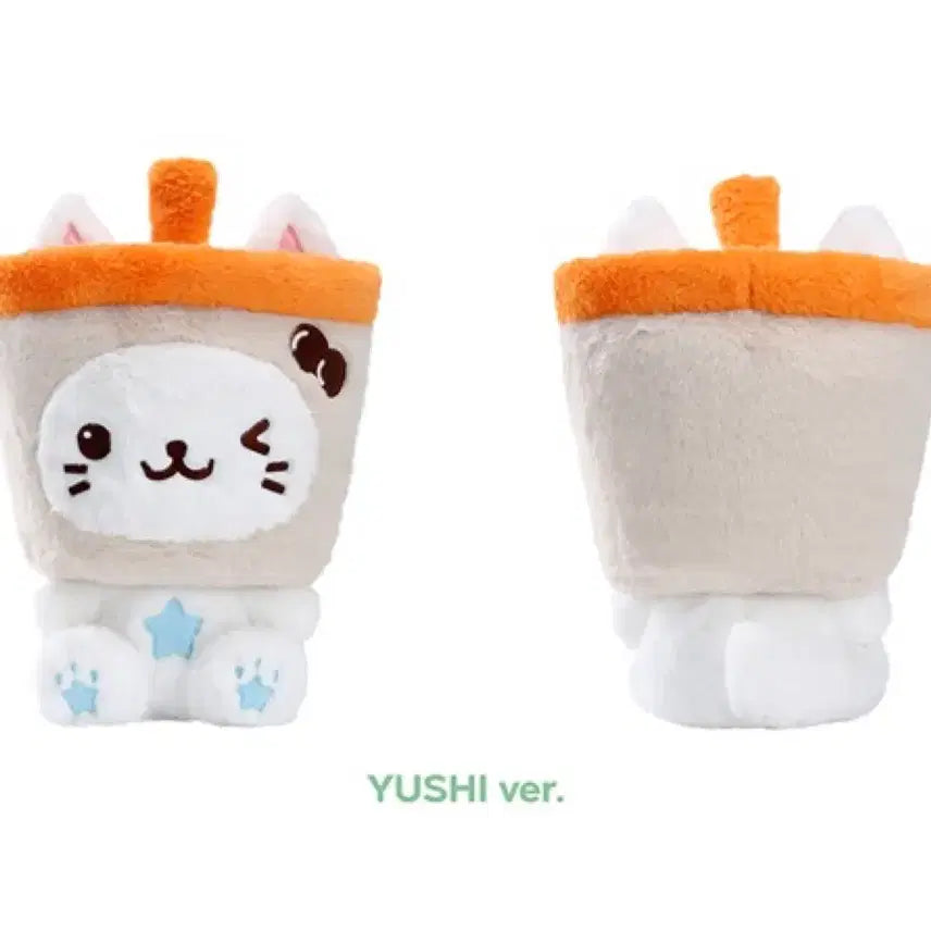 [BUNJANG] NCT WISH Yushi 30cm Doll Bakery 70,000 KRW Lucky Draw Photocard Set / (미개봉)엔시티위시 유우시 30cm위시돌 대왕버블냥 베이커리7만원특전포카