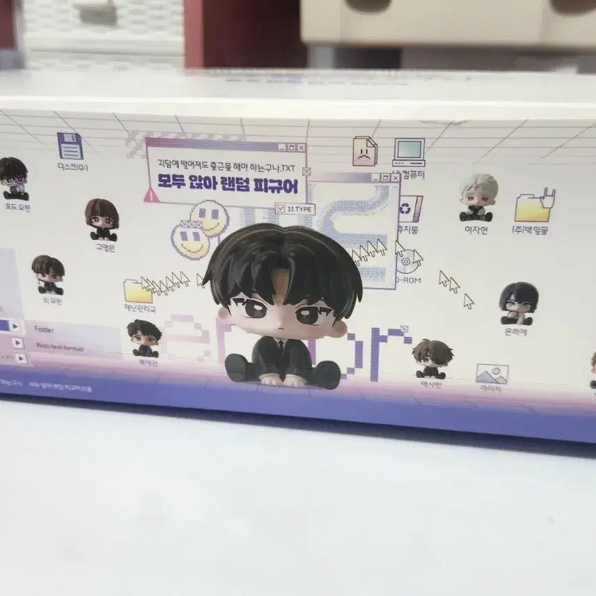 [BUNJANG] J3 Collection Phantom Office Se-sam Kim Sol-eum Sitting Figure Bundle / 괴담출근 제삼 j3 모두 앉아 피규어 하자X