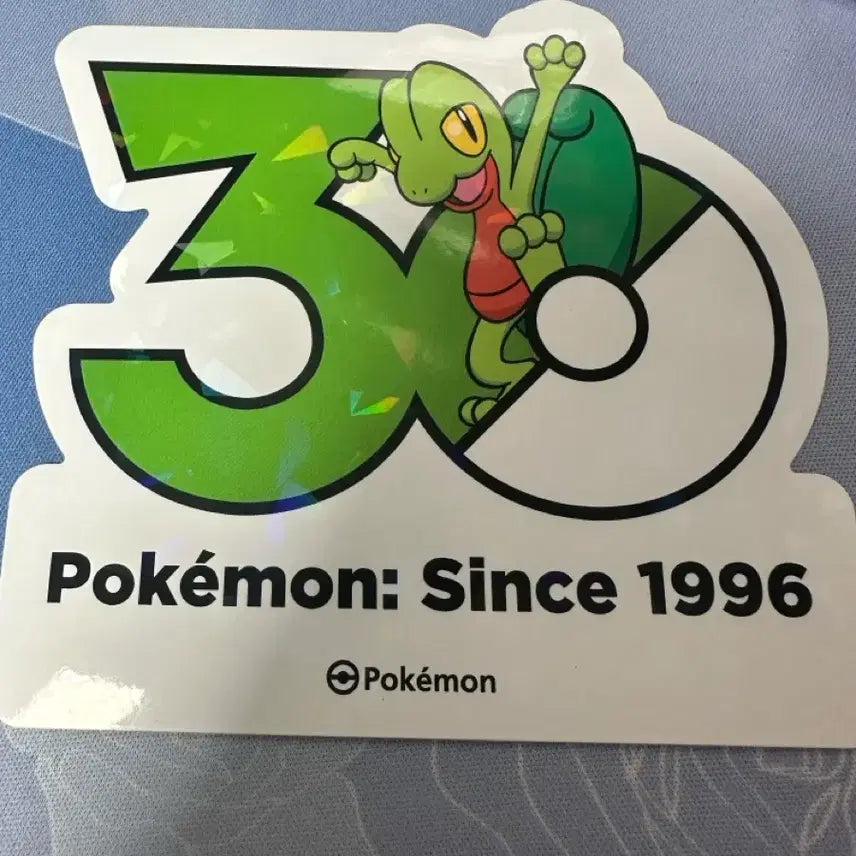 [BUNJANG] Pokemon 30th Anniversary Sticker Namu-jigi / 포켓몬스터 30주년 기념 스티커 나무지기