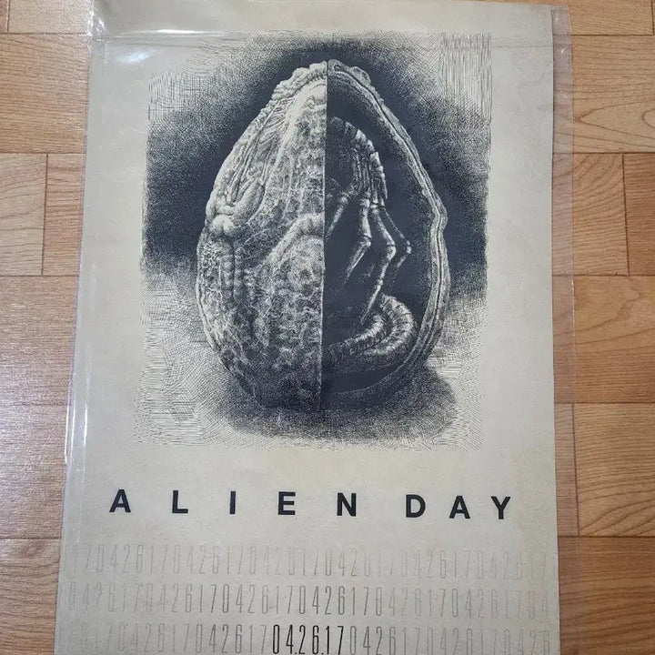 [BUNJANG] Alien Covenant Alien Day Poster / 에이리언 커버넌트 에이리언 데이 포스터 판매합니다