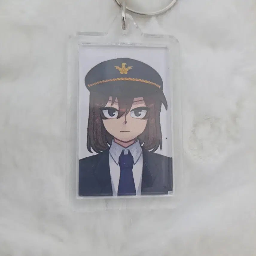 [BUNJANG] 잠뜰 (Jamttal) Mystery Investigation Squad Pixel Keyring / 잠뜰 증명사진 증사 키링 미스터리수사반 필사집 뜰팁 굿즈 픽셀리