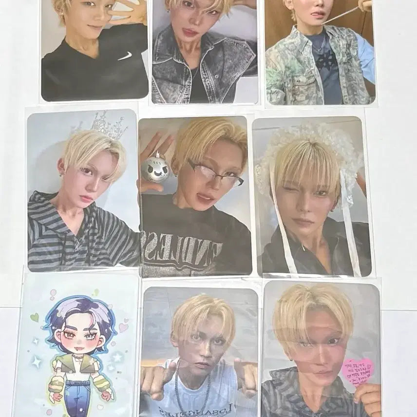 [BUNJANG] XLOV Hyunjin Photocard Bundle Set / XLOV 엑스러브 현 포카 일괄 9.0
