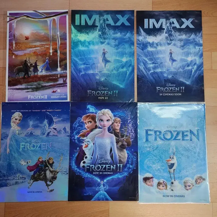 [BUNJANG] Frozen Hologram IMAX Dolby Poster / 겨울왕국 홀로그램 아이맥스 돌비 포스터 판매합니다