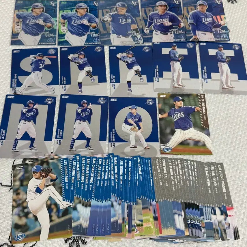 [BUNJANG] Samsung Lions 2026 KBO Trading Card Bundle Set / 2026 KBO 카드 삼성라이온즈 일괄