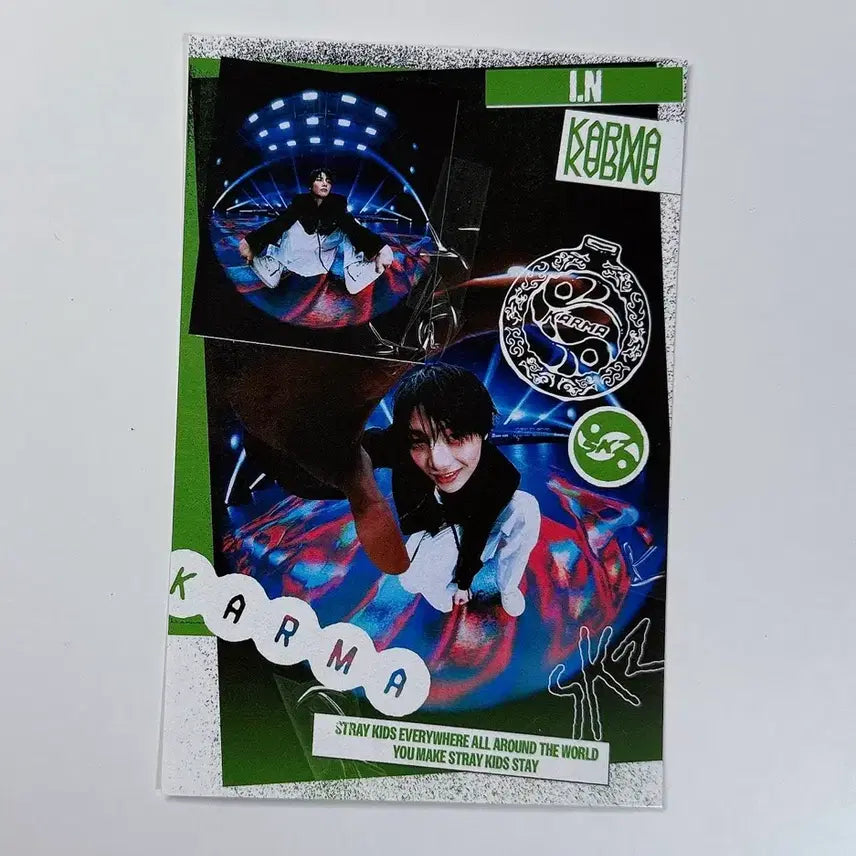 [BUNJANG] Stray Kids Karma Accordion Album I.N Photocard / 스트레이키즈 카르마 아코디언 앨범 아이엔 포토
