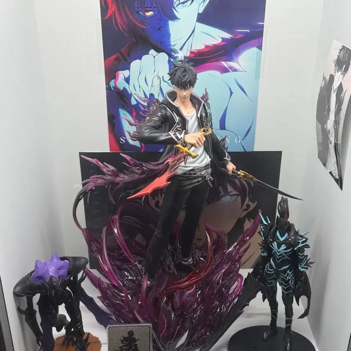 [BUNJANG] Noc Studio Sung Jin-woo DX Version Resin Statue / 나 혼자만 레벨업 성진우 Noc 디럭스버전 레진 피규어 6/1