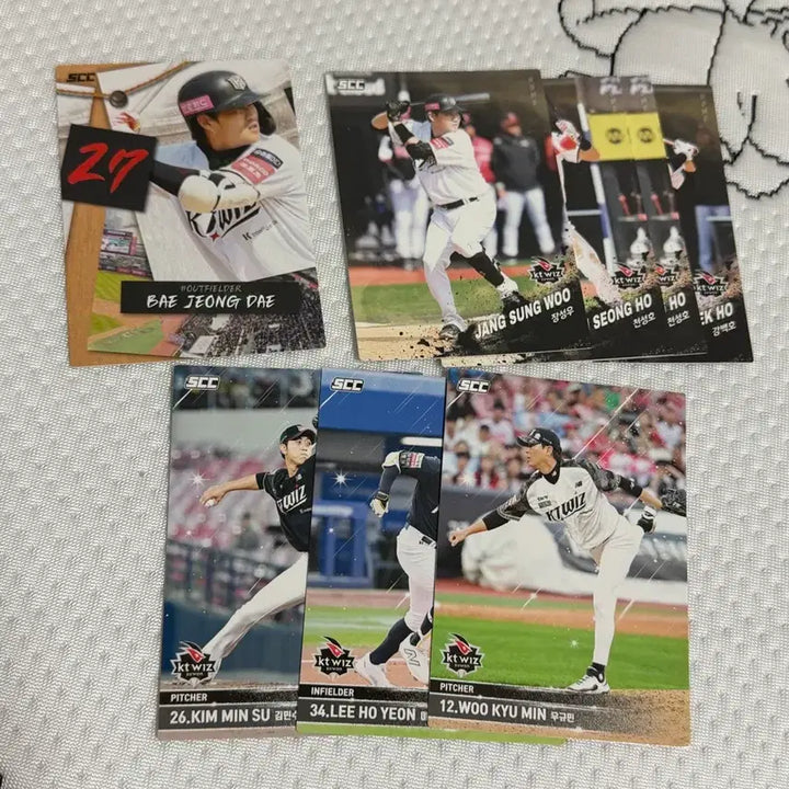 [BUNJANG] 2026 KBO KT Wiz Baseball Card Bundle Set / 2026 KBO 카드 KT위즈 일괄