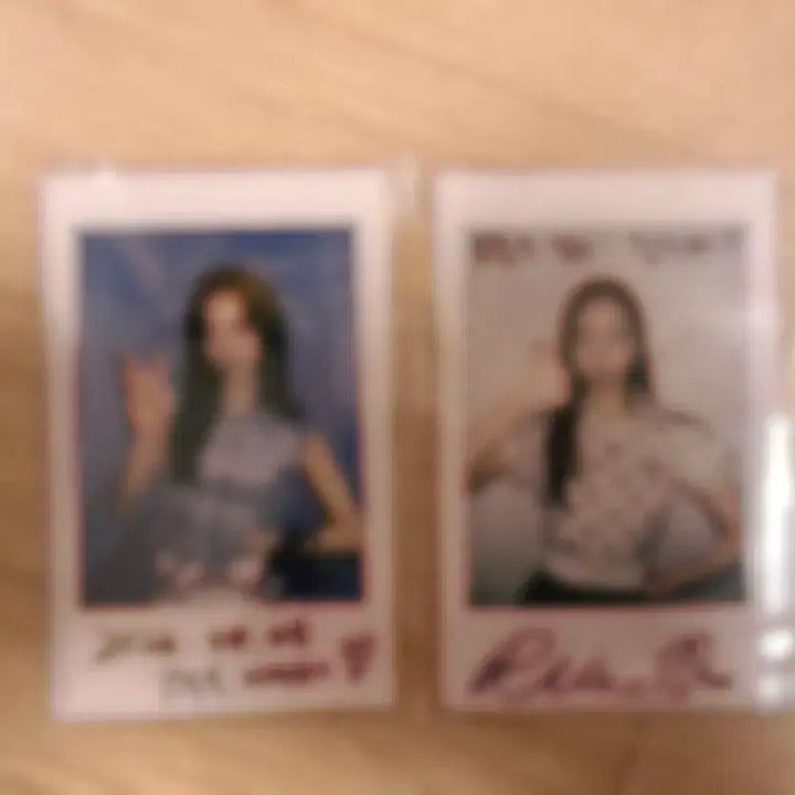[BUNJANG] Haewon Signed Polaroid Photocard / 하이키 리이나 싸인 폴라로이드 폴라 판매 양도합니다