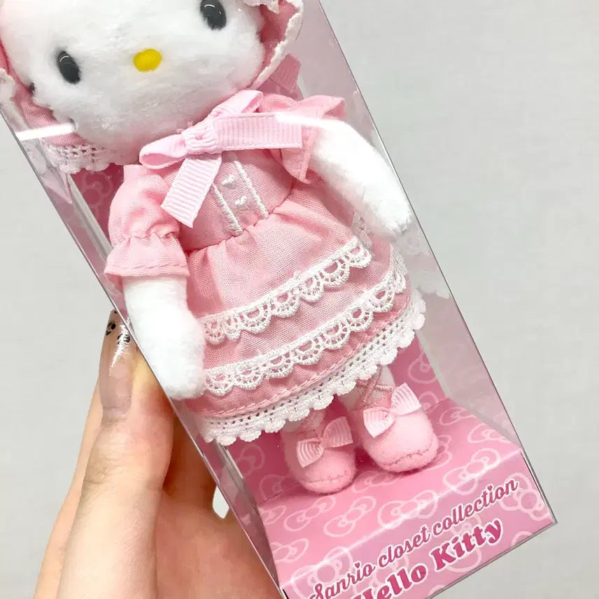 [BUNJANG] Sanrio Hello Kitty Closet Collection Mascot Doll Keyring / 일본정품 산리오 헬로키티 클로젯 컬렉션 마스코트 인형 키링