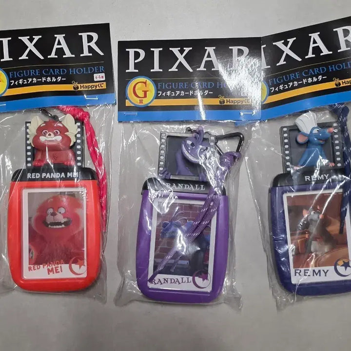 [BUNJANG] Pixar Kuji Lottery Prize G Set of 3 Card Holders Bundle / 픽사 쿠지 G상 카드홀더 3종세트 일괄