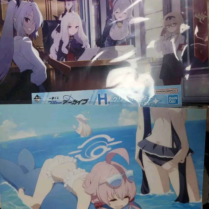 [BUNJANG] Blue Archive Clear Poster Shinobu &amp; Sendoubu / 블루 아카이브 클리어 포스터 시노부, 선도부