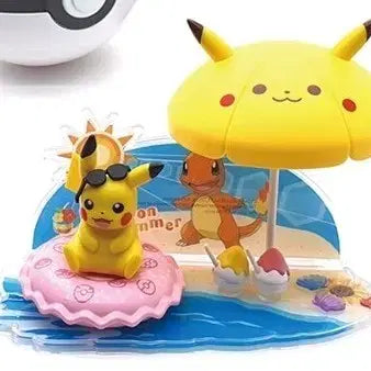 [BUNJANG] Pokemon Pikachu Summer Diorama Figure / 포켓몬 디오라마 피규어 피카츄 썸머