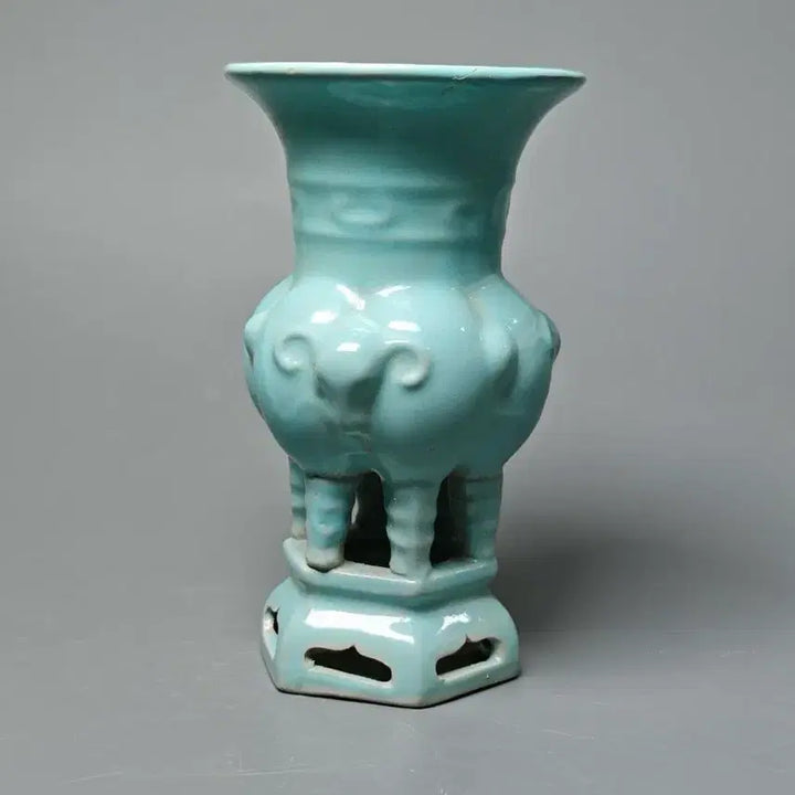 [BUNJANG] Song Yeoyo Celadon Porcelain Sam Sa Jon Sik Hwa Go Antique Chinese Ceramic / 송 여요 청자 삼사존식화고 중국도자기 골동품 고미술품 수집품